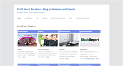 Desktop Screenshot of profi-event-services.de